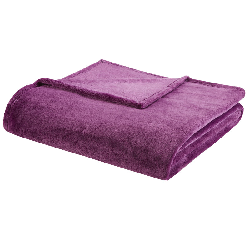 Couverture surdimensionnée en peluche , Simple/Simple TG, Rose