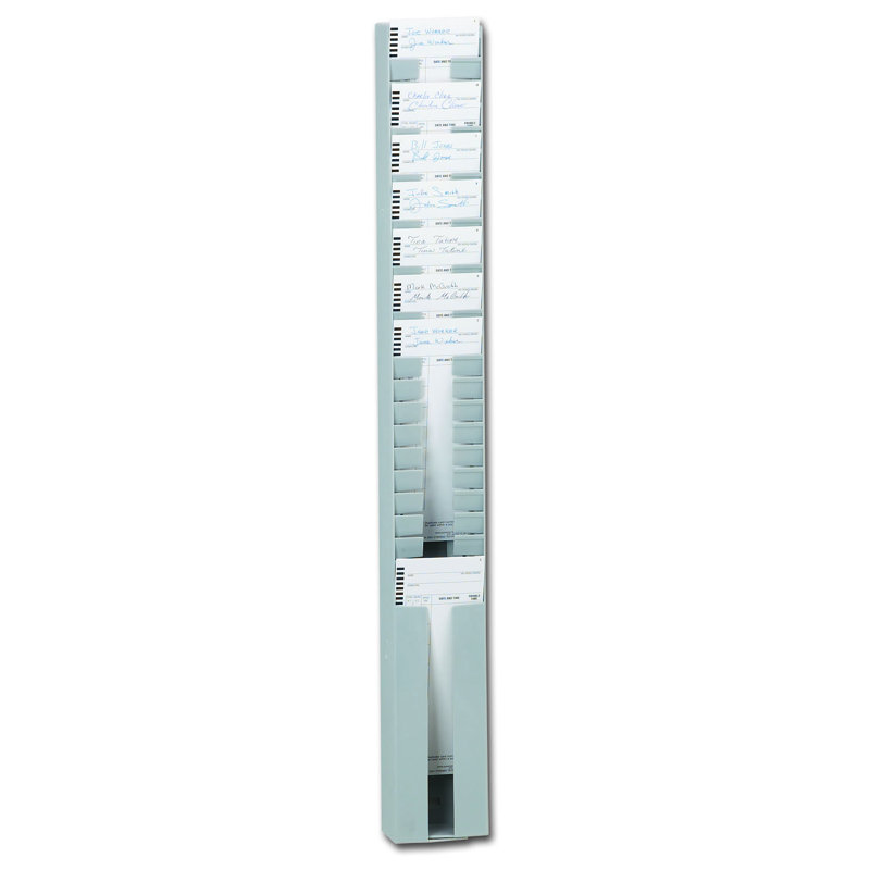 Adjustable Time Card Rack
