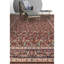 High-Quality Hand-Knotted Wine And Navy Area Rug