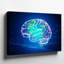 Reproduction d'art abstrait sur toile, "Art", "Brain At The Center Illuminated"-932759488