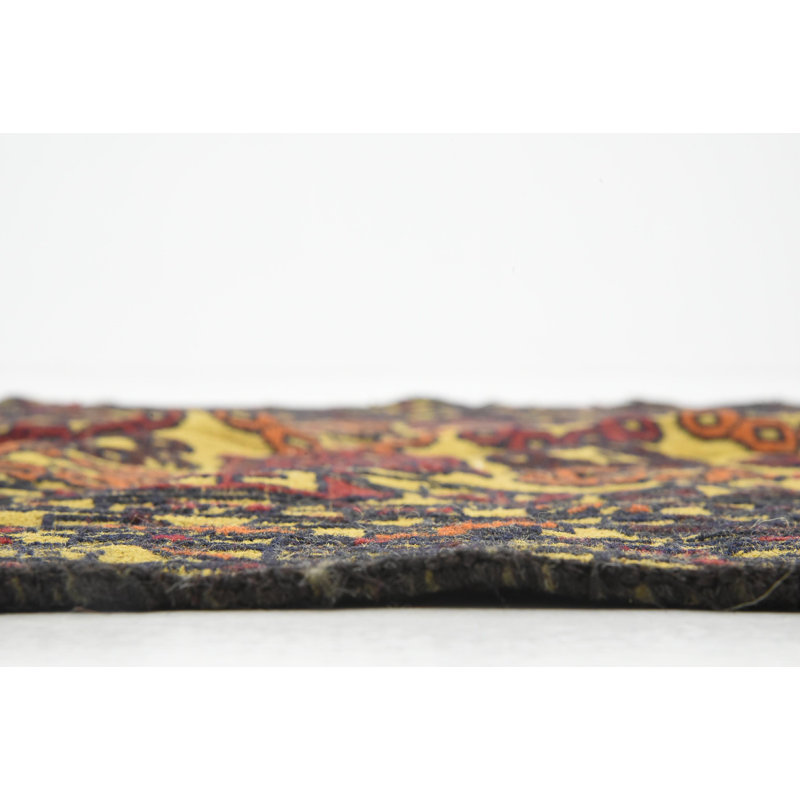 Tapis beige en laine 3 pi 10 po x 6 pi 3 po one-of-kind à la main noué la new Warminster