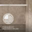 Elate Tall Sliding Shower Door, 75-1/2-In H X 62-1/4 - 65-5/8-In W, With Heavy 5/16-In Thick Crystal Clear Glass-669629136