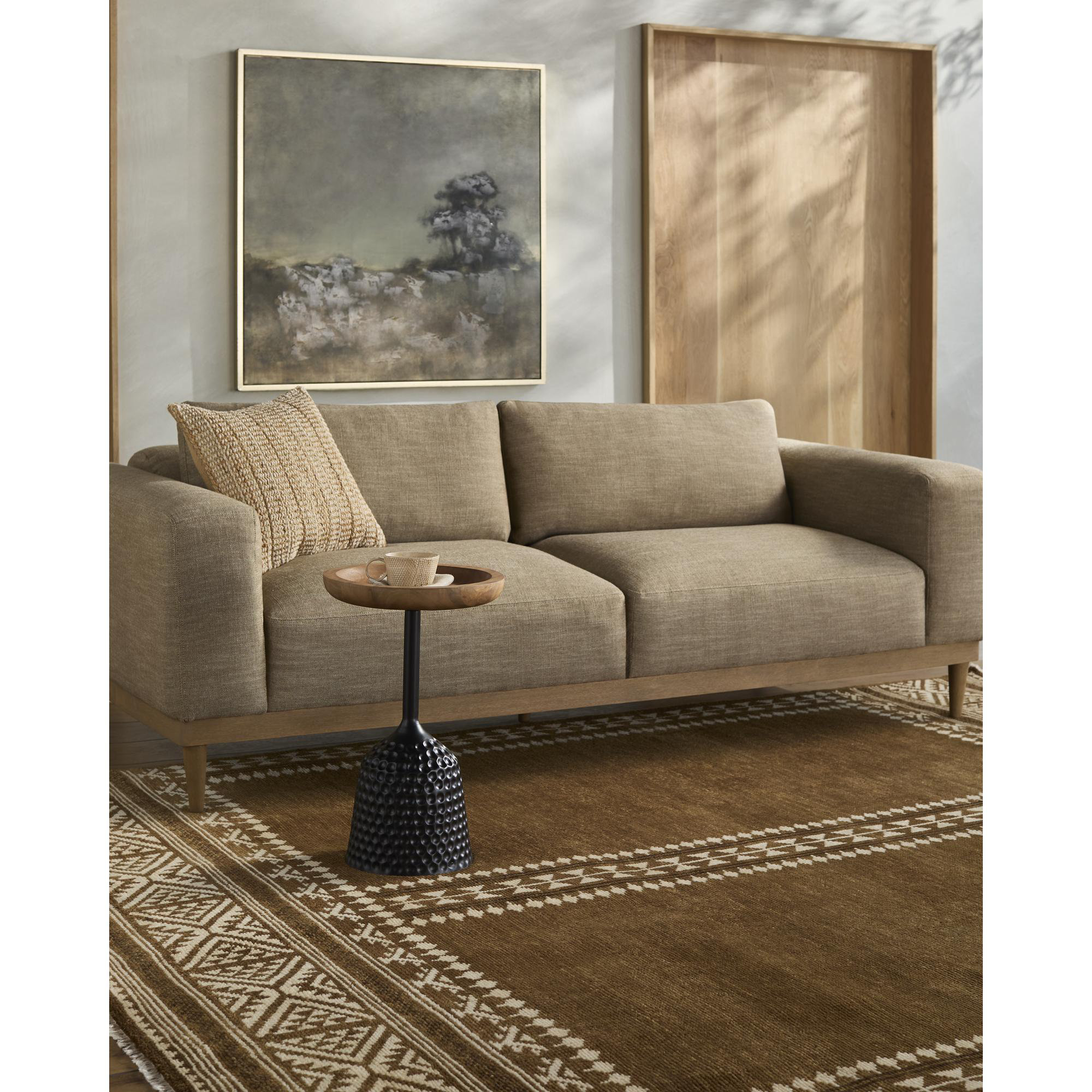 Riviera Hand Knotted Area Rug, Rectangle 9' x 12'