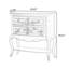 Armoire d'appoint moderne en bois massif