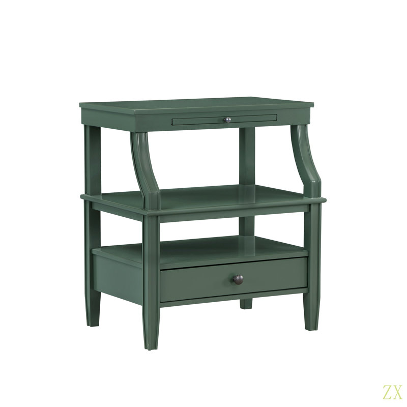 Table de chevet Newland, Vert