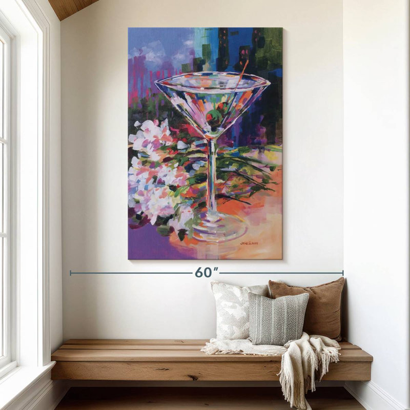Yarlin N.Y. Martini, 51" H x 34" W
