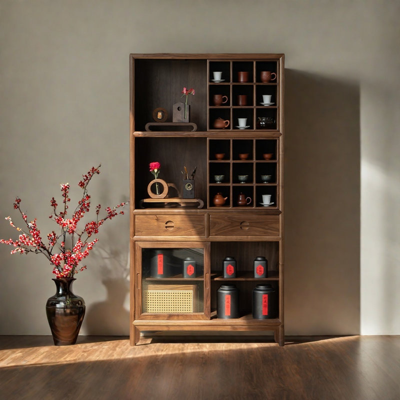 Bibliothèque de style chinois