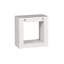 Square Mindi Wood Solid Wood Floating Shelf