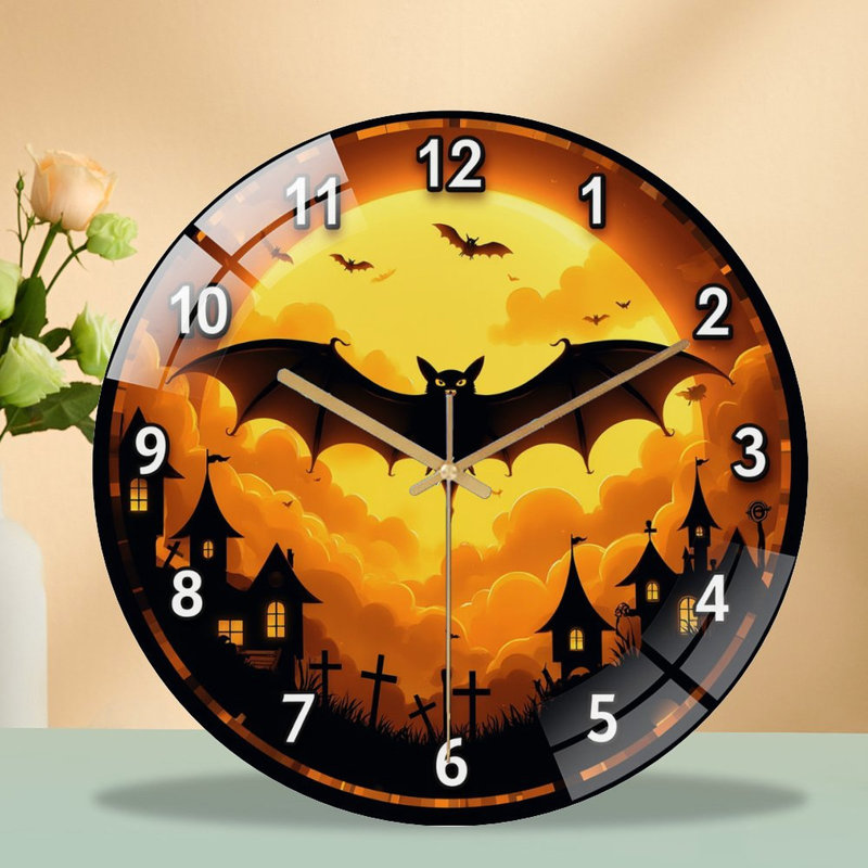 Horloge murale d'Halloween Halloween