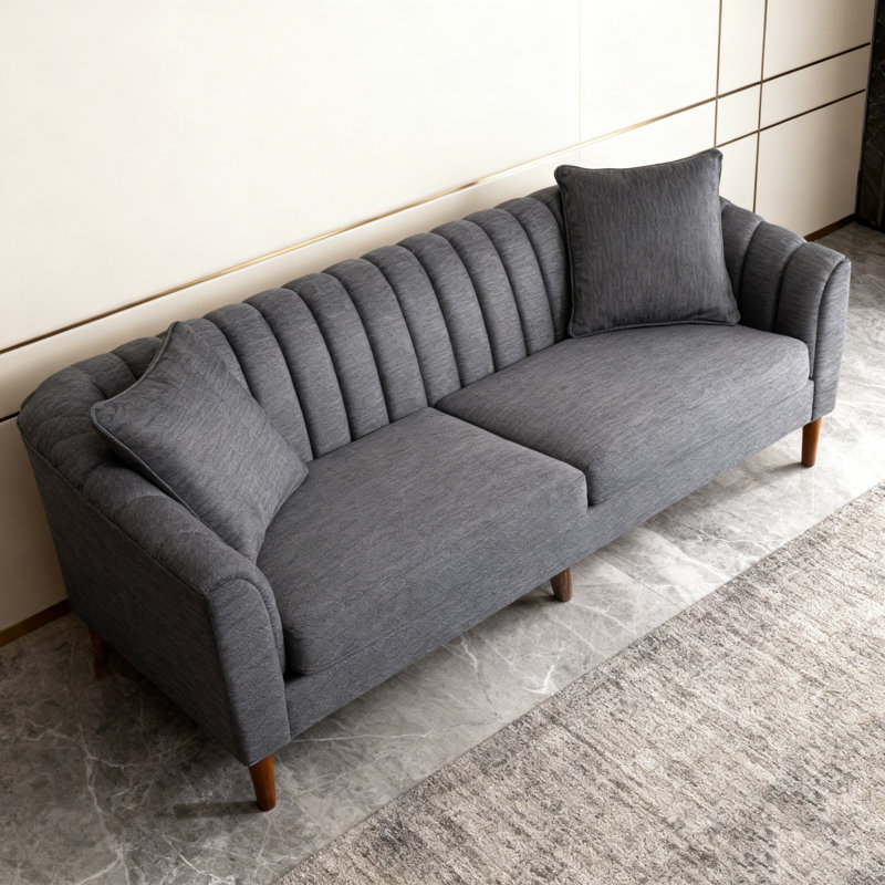 66957.00ACHAR_66957.00BCHAR Canapé 3 places, Gris anthracite
