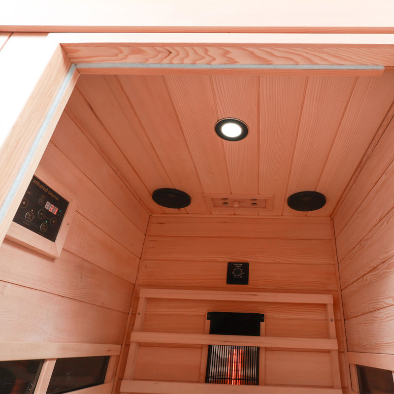 Far Infrared Sauna (hemlock Mini Far Infrared Sauna With Ceramic Hair Tube)