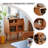 31.50"Solid Wood Cherry Wood brown Sideboard