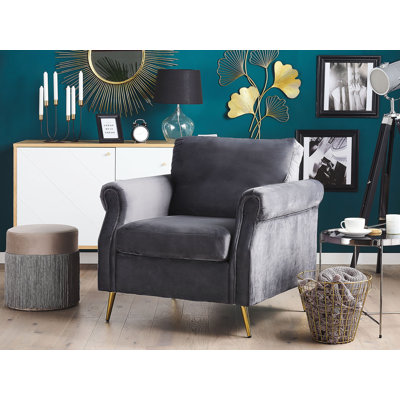 Amaya Velvet Armchair