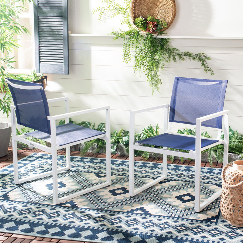 Darcie Premium All-Weather Wicker Outdoor Stacking Dining Armchair