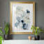 Indigo Ginkgo I - peinture sur toile encadrée-1640947543-1640947544