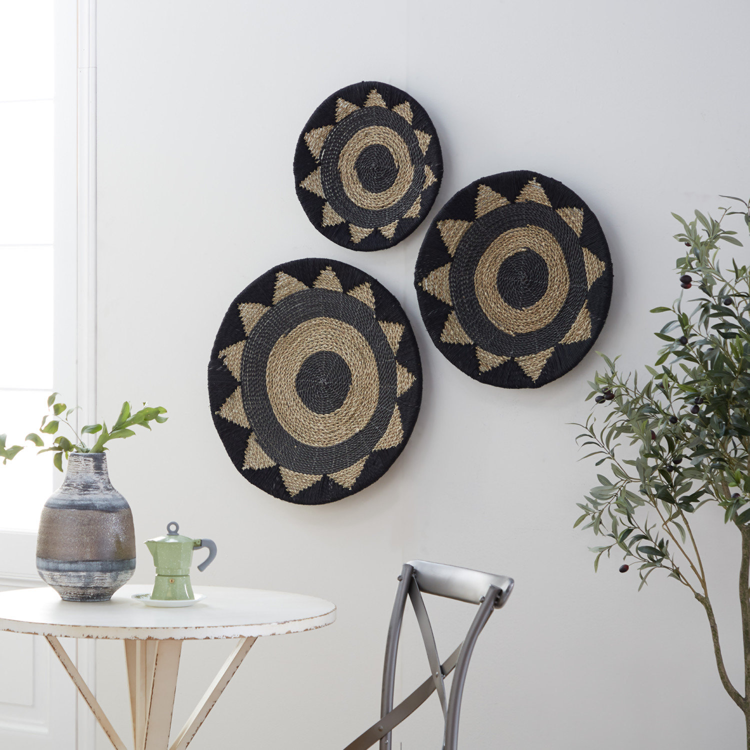 Fabric Wall Decor, Black