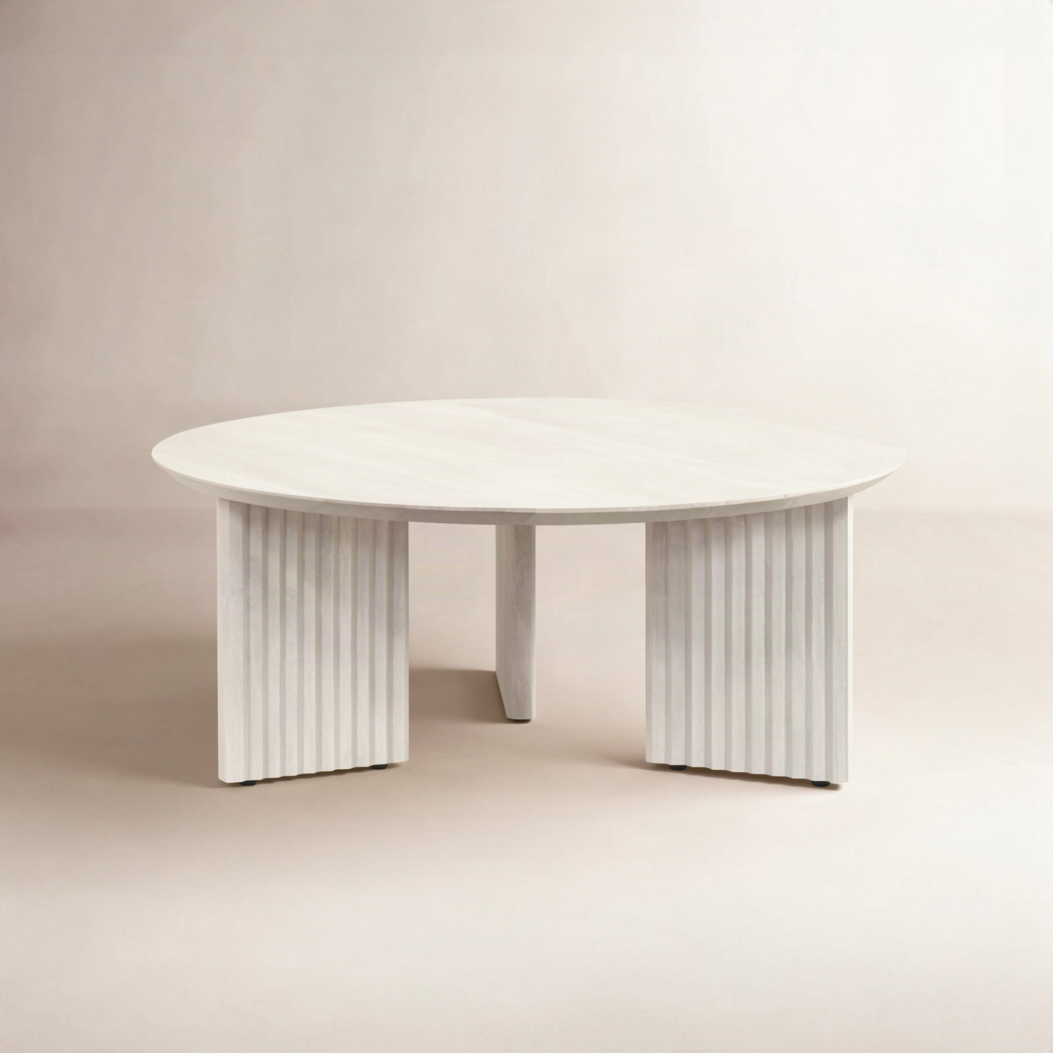 Edianna 36" Mango Coffee Table, Black