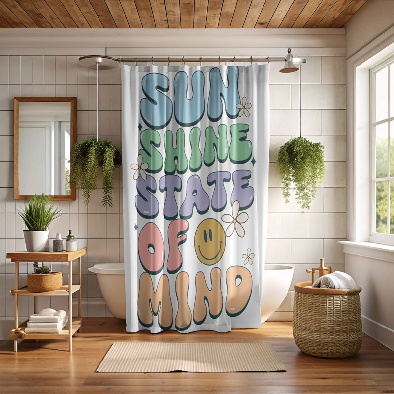 Toschka Shower Curtain, 74"H x 71"W