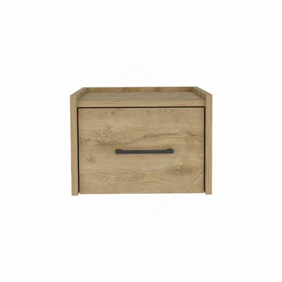 Floating Nightstand, Bedroom, Macadamia