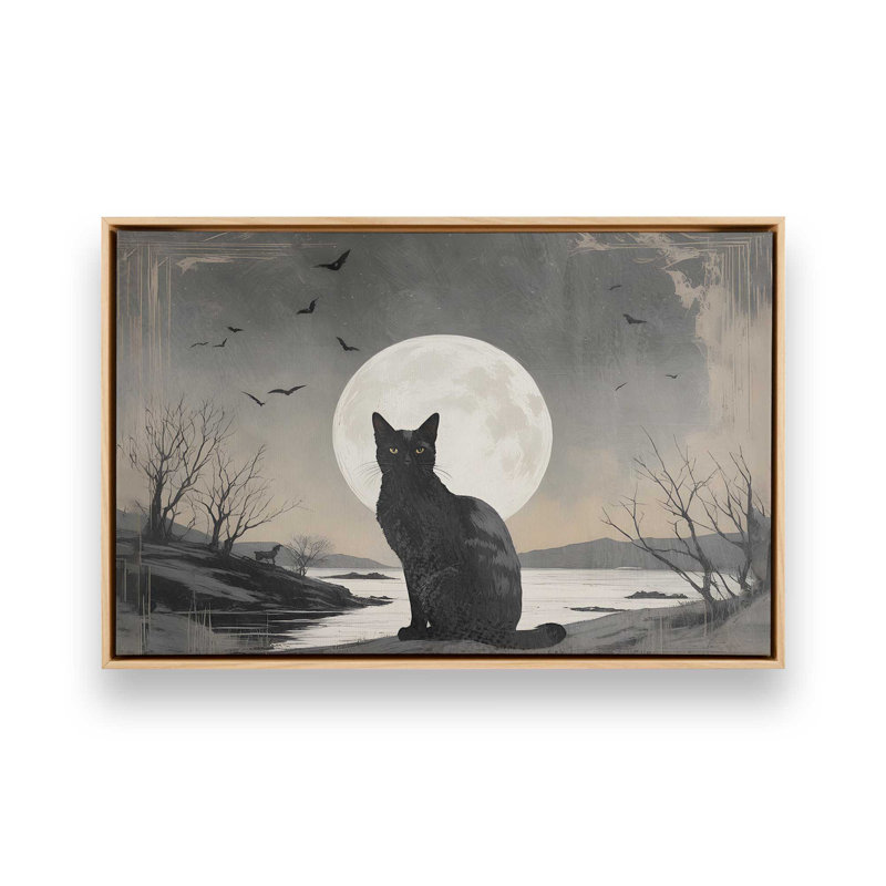 Impression sur toile Lunar Watcher, H 12,75 po x l 18,75 po, Érable américain