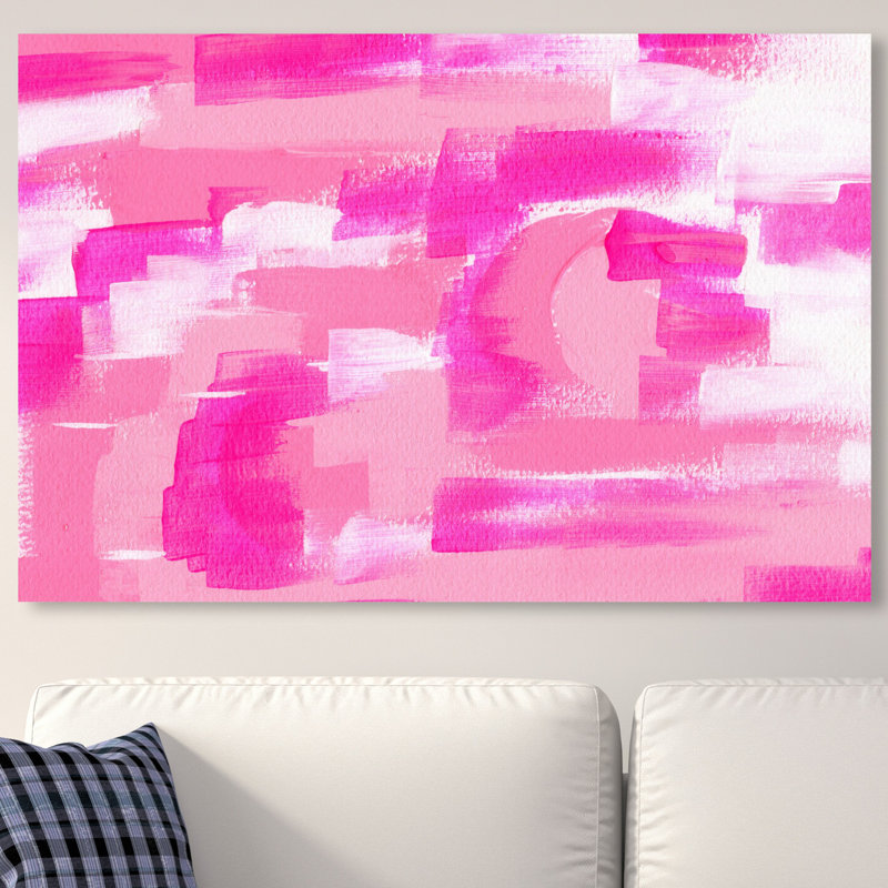 «Party Doll», peinture sur toile, H 30 po x l 45 po x P 1,5 po