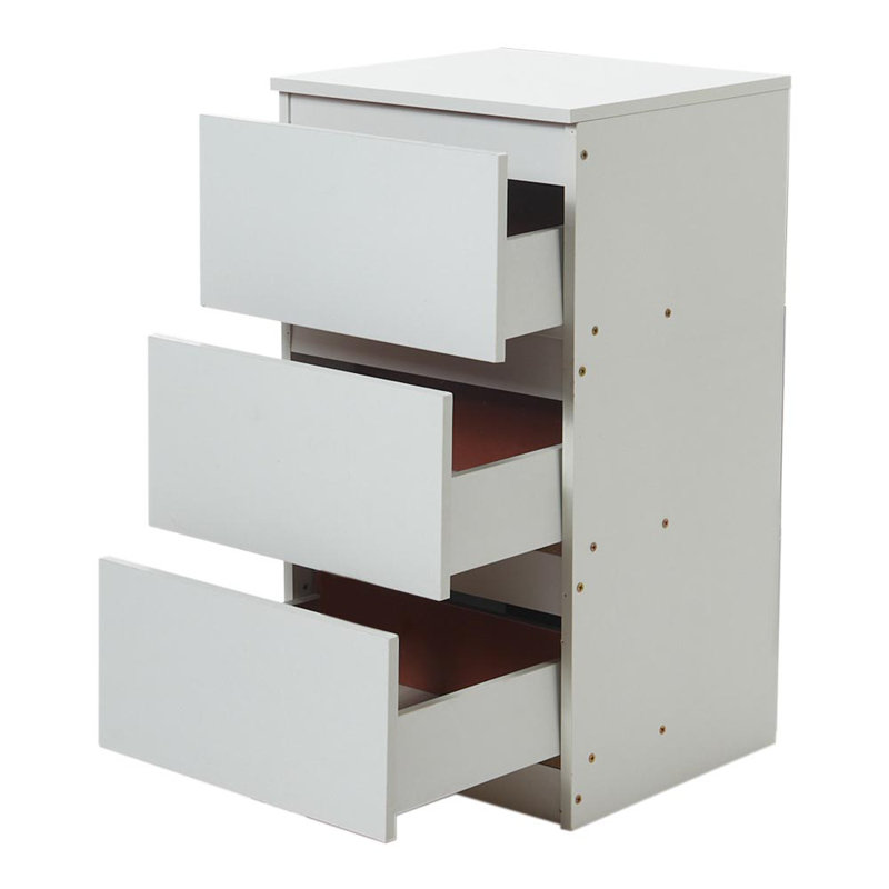32cm W Solid Wood Bedside Table