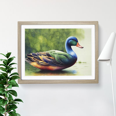 Duck Watercolour Vol.2 - Single Picture Frame Painting