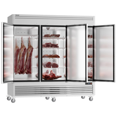 Coolski 82" Commercial Freezer, 72 Cu. Ft. 3 Door Reach-in Upright Freezer