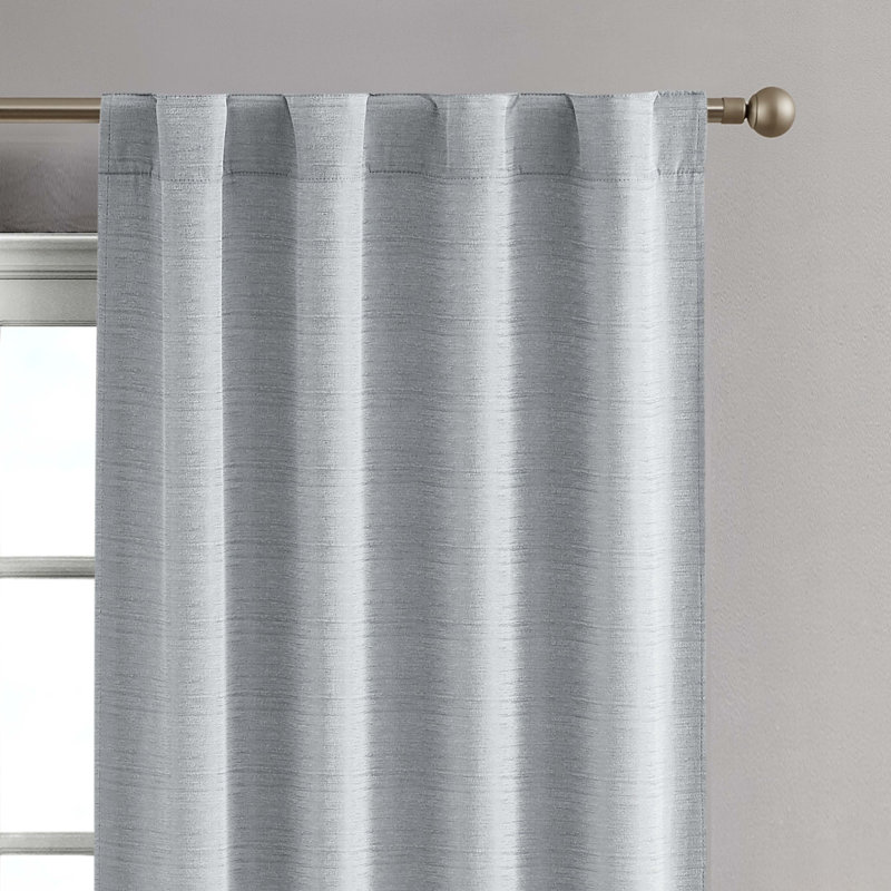 Blackout Curtain, Light Gray, 38'' W x 84'' L