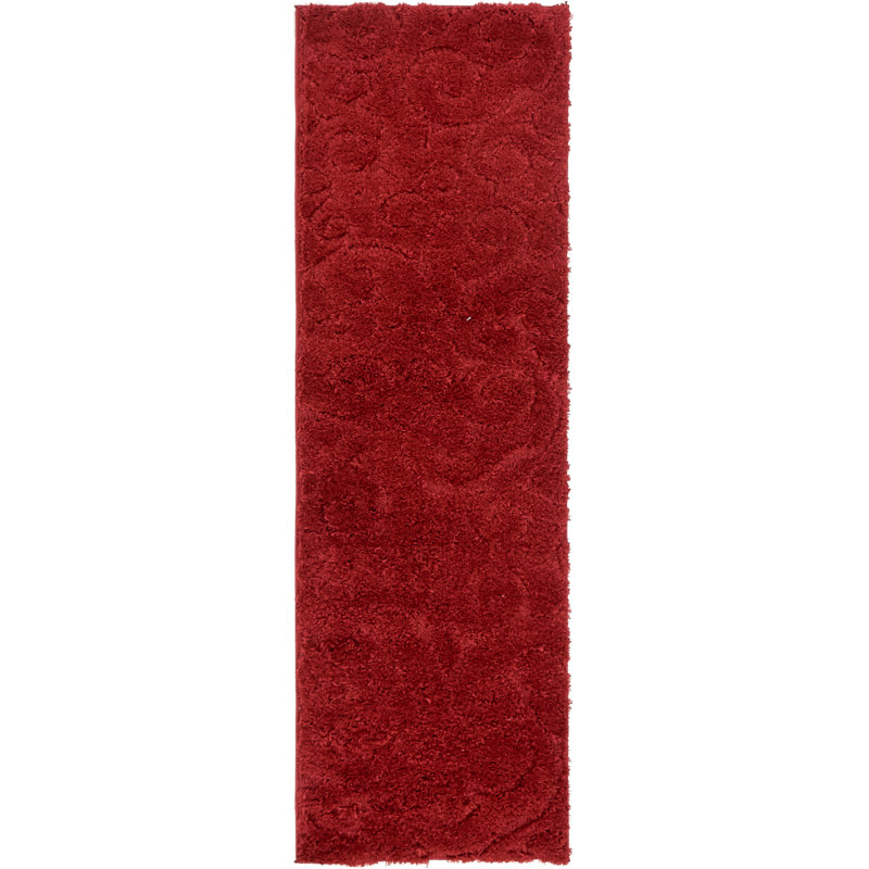 Tapis rouge sang Baynes, Tapis de couloir 2 pi x 6 pi 7 po, Red