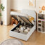 Lit plateforme tapissier Teddy-229609572