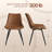 Bakhyt 18'' H Faux Leather Upholstered Dining Side Chair-600244563