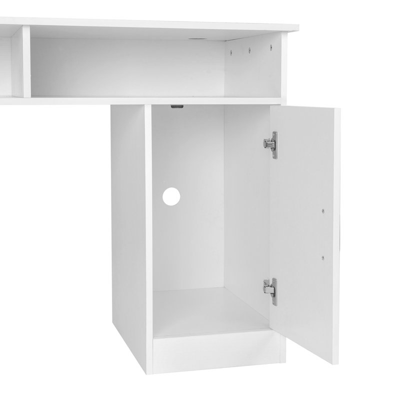 Lexius Computer Desk, White