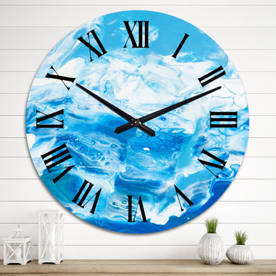 Horloge murale surdimensionnée