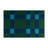 Checkered Green Indoor and Outdoor Area Rug-774326930