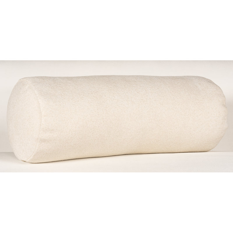 Coussin décoratif Cascade Getty, Crème, Traversin H 8 po x l 21 po