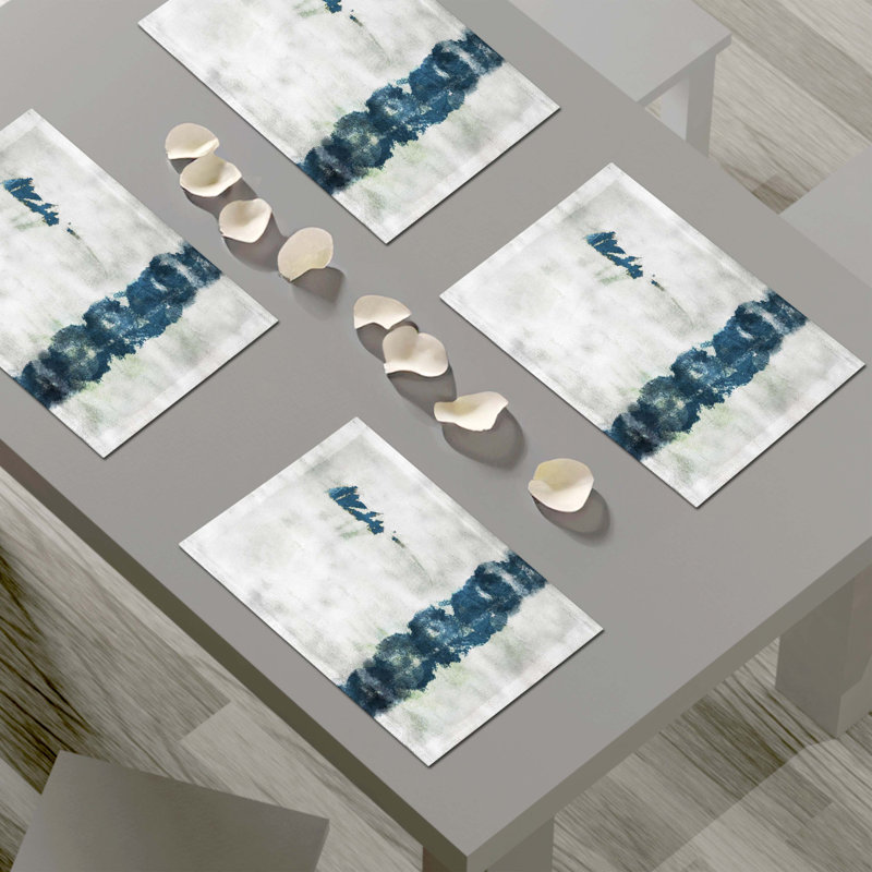 Napperon abstrait en polyester