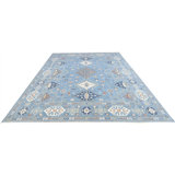 Transitional One-of-a-Kind Rectangle 8'3" X 10'5" Hand Knotted Area Rug