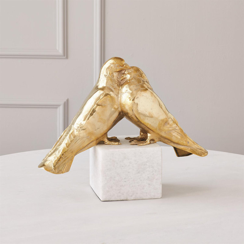 Love Doves-Brass