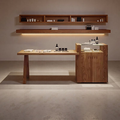 Multifunctional clothing store display cabinet