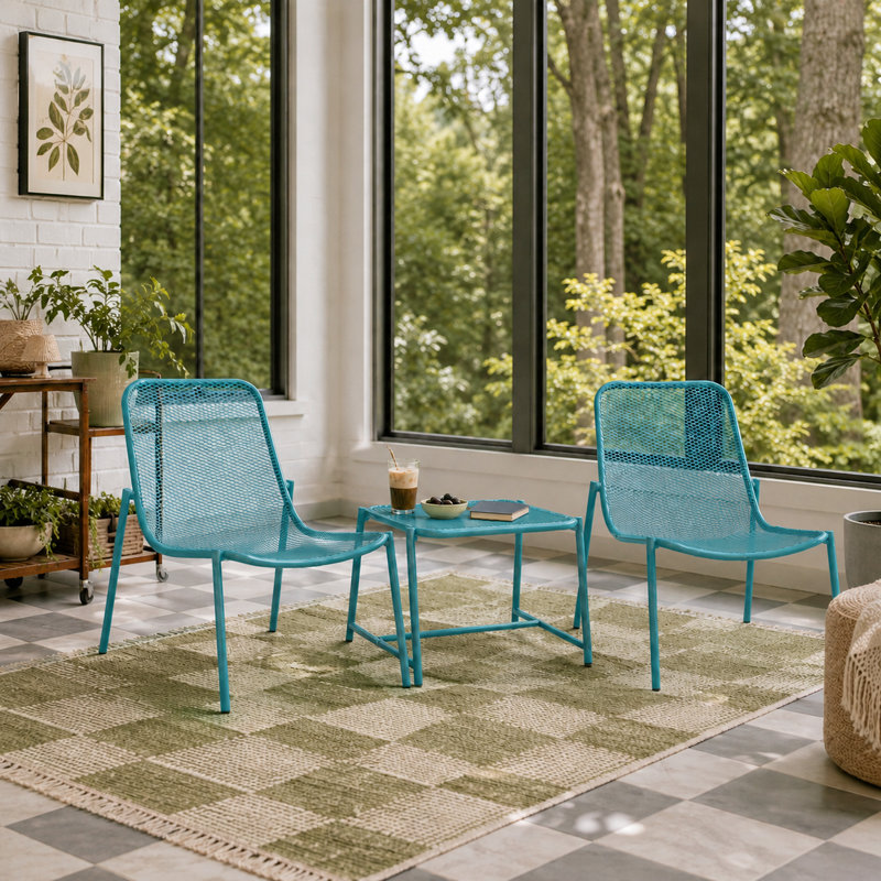 Ensemble de conversation Kincaid, Teal