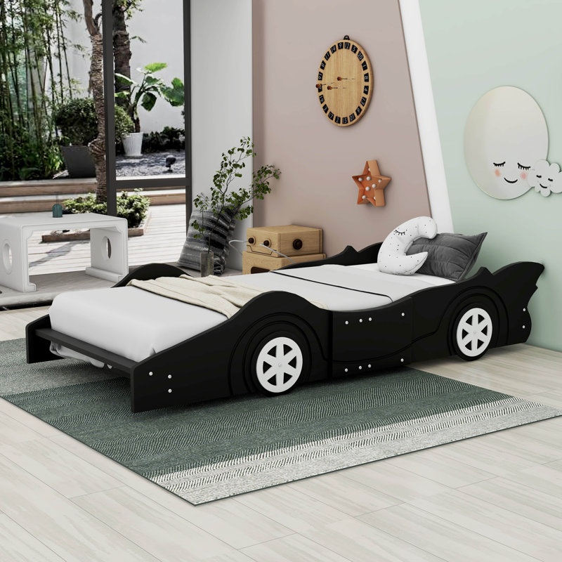 Lit plateforme Alahia, Noir