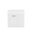 Meuble-lavabo de 21,8 po avec lavabo, armoire flottante murale, grand tiroir et tablette réglable-1612226017