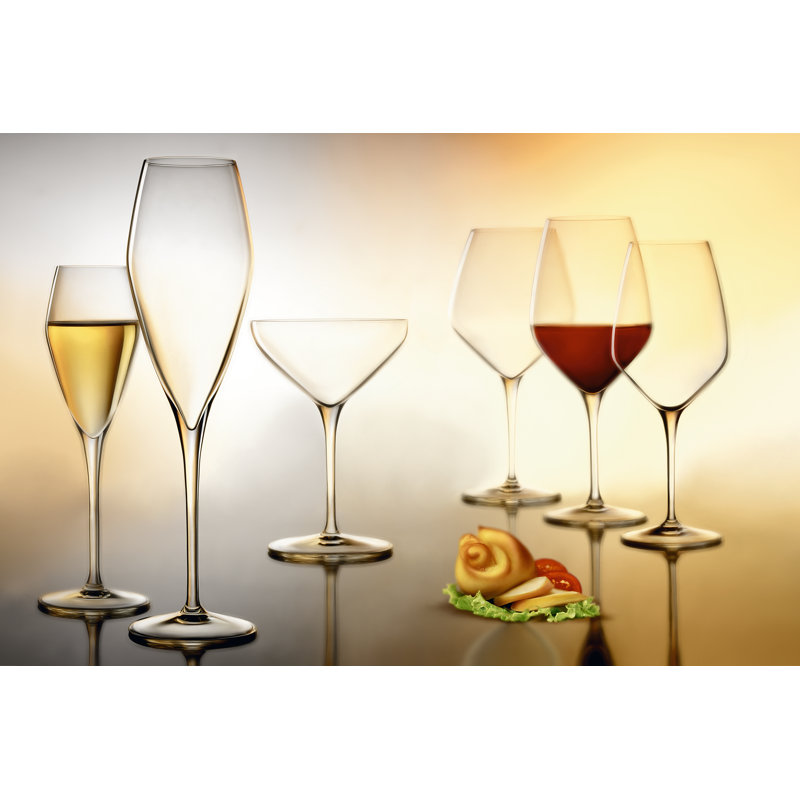 Luigi Bormioli Atelier 9.25 oz Champagne / Cava / Prosecco / Sparkling Wine Glasses