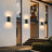Matte Black LED Outdoor Wall Light