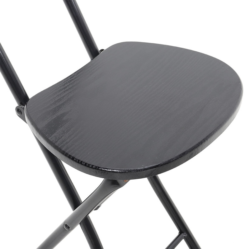 Hetre Patio Dining Side Chair, Black