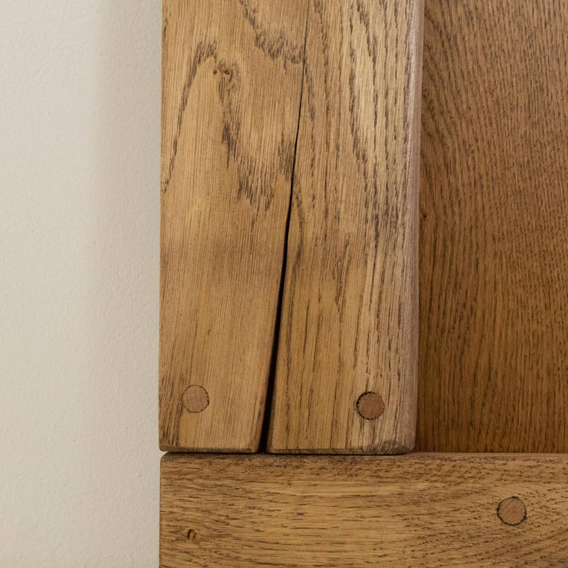 Virpi Solid Oak Barn Doors, Brown Oil, 210cm H x 110cm W x 4cm D