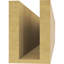 Mediterranean Woodgrain TimberThane Rafter Tail, Primed Tan-88143213