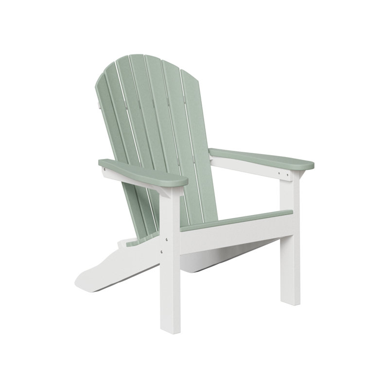 Chaise berçante berlinoise berlinoise Berlin, Dessus écume de mer avec base blanche