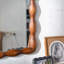 Miroir mural 36,02 "Mid-Century Modern Swirl